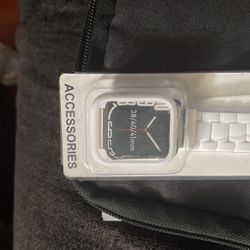 White Apple Watch Band