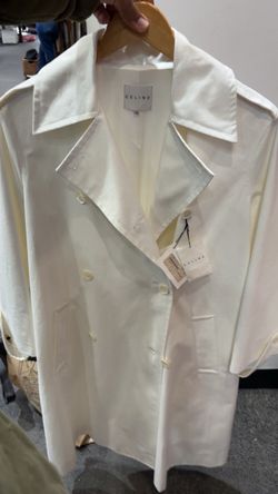 Celine Double-Breasted Coat Size 36