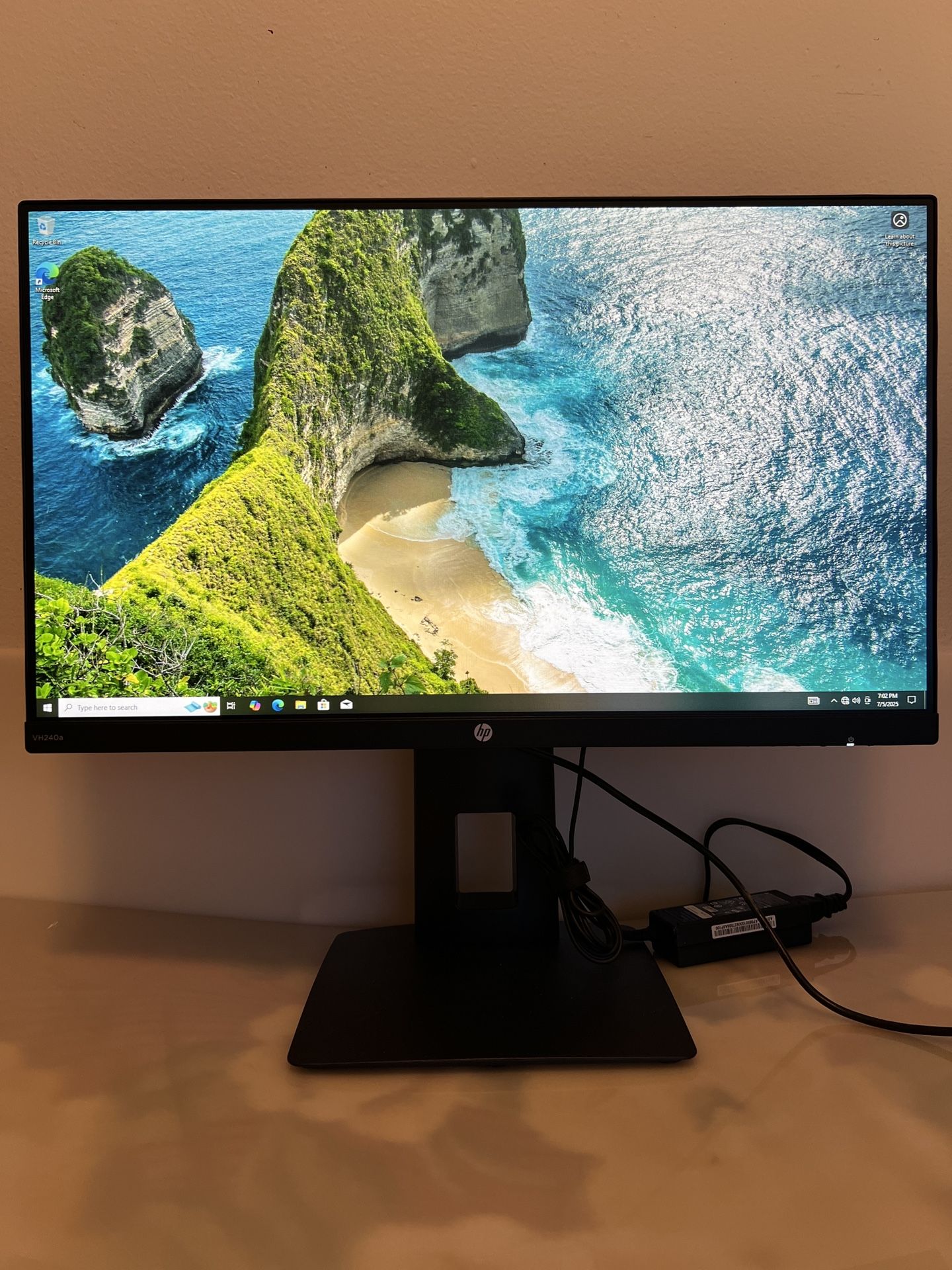 HP VH240a 24” Monitor