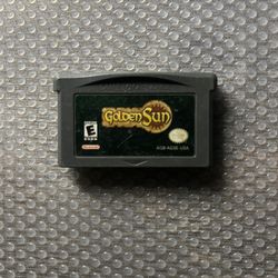 Authentic “Golden Sun” Game Cartridge For Game Boy Advance