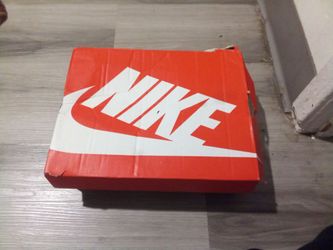Nike Dunk low, white and black, 4.5y