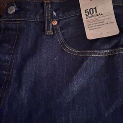 Levi’s 501’s (Dark Blue)