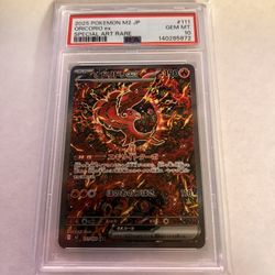 Pokemon 2025 Inferno X Japanese Oricorio PSA 10 SAR 