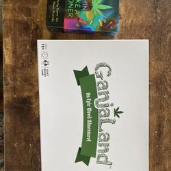 Board Game- Ganjaland And Card- Think Like A Stoner 