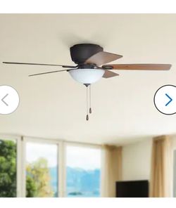 49" Ceiling Fan with Light. Excellent