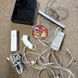 Nintendo wii system complete mario bros