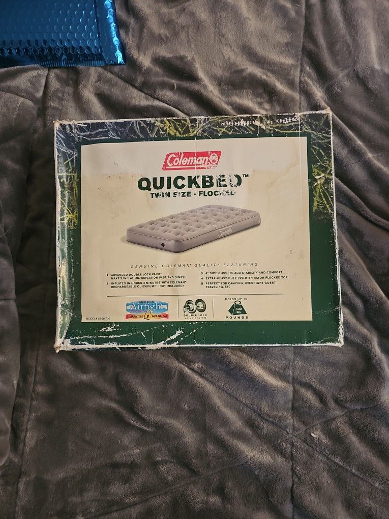 Coleman Twin Air Mattress BRAND NEW
