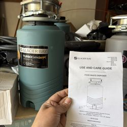 1 HP $125 And 1/2 HP $85 Garbage Disposal Glacier Bag Molino De Comida Para El Sink 