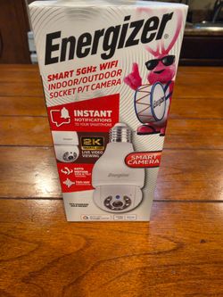 Energizer 5GHz Smart Camera Indoor- Outdoor