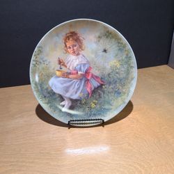 Little Miss Muffet Decorative Plate  - 2 Available 
