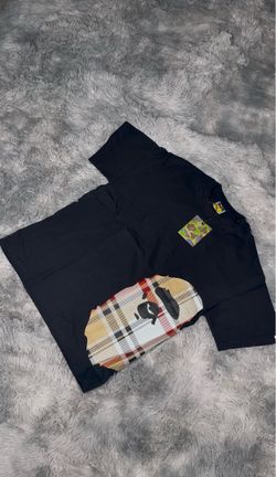BAPE Plaid Ape Head T-Shirt – Black
