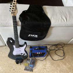 Lyx Pro Blue Electric Guitar Kit  