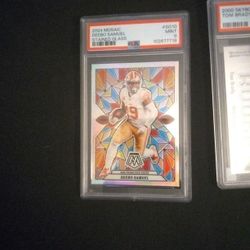 Two Graded Cards 9 And 7  Tom Brady Rookie And Debo Samuel Been Having These Cards For A While Just Need The Money And Then No Need Of Them No More