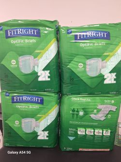 (Fit Right )outfit Briefs & Cardinal Health Quilted Adult Brief