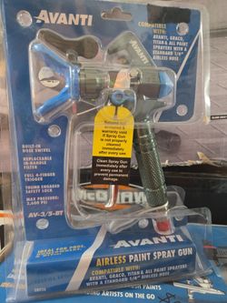 Airless paint spray gun tool