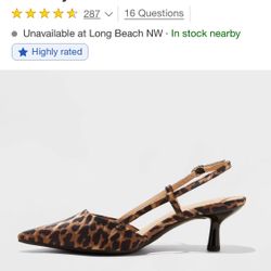 Women's  Satin Slingback