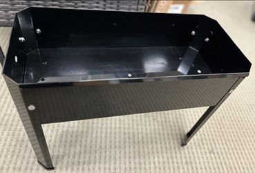 Elevated Raised Garden Bed with Legs - Heavy Duty Steel, Matte Black, Standing
Planter Box for Vegetables, Herbs & Flowers