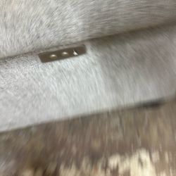 Power Reclining fabric  Sofa With  Control Panel On Each End