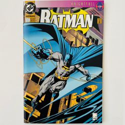 DC Comics Batman Issue #500 Knightfall 19 Foil Cover Comic Book
