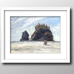 La Push Original Oil Painting 