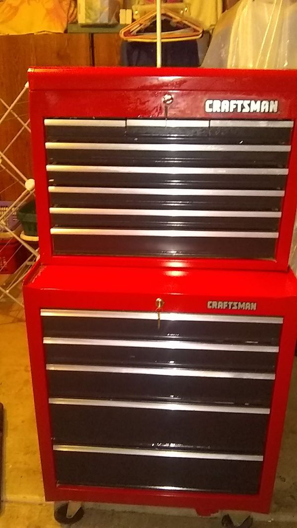 Craftsman rollaway professional tool box set no tools just boxes for