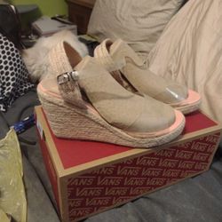 Women's Open Toe Wedge Heels