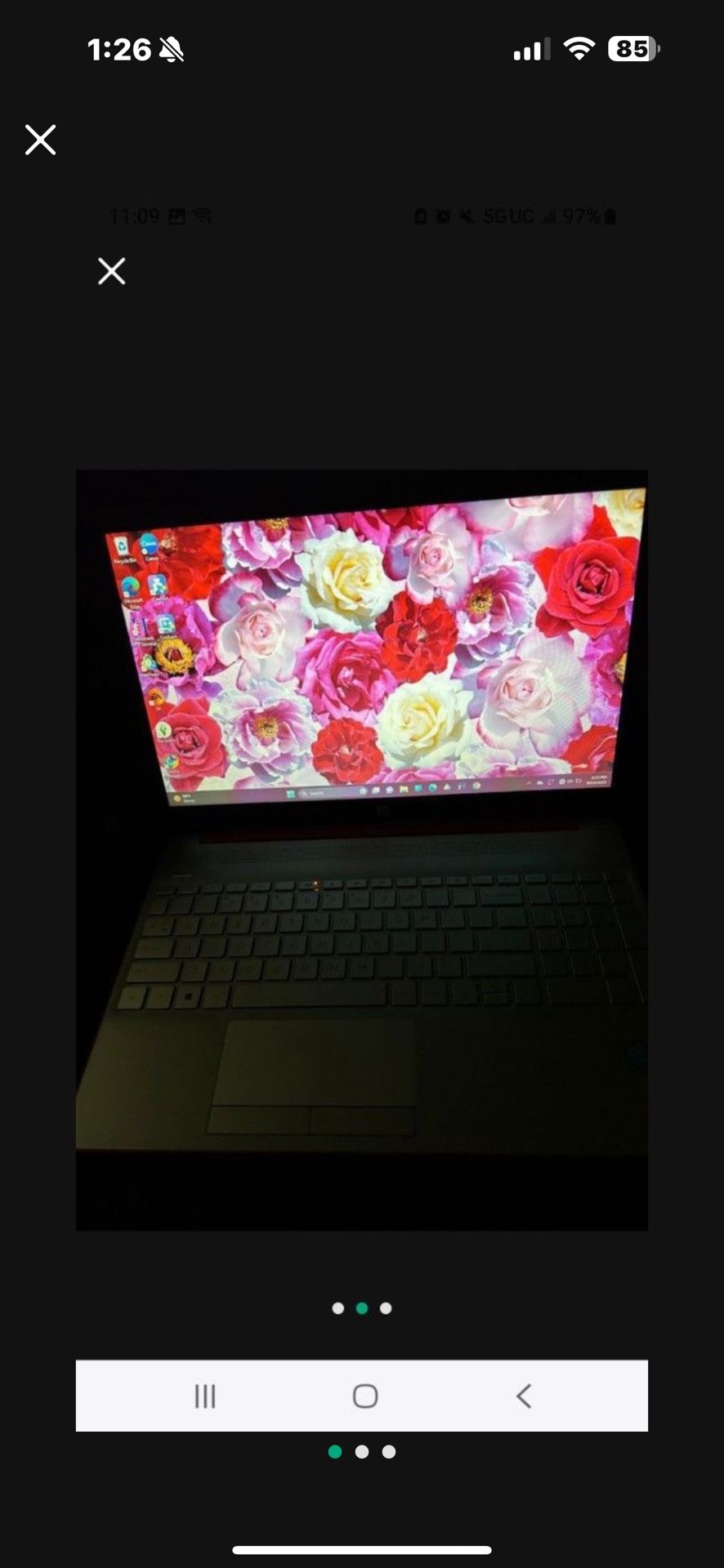 HP LAPTOP PAVILLION 1TB with Charger