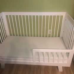 Babyletto Hudson 3-in-1 Convertible Crib with Mattress