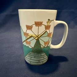 Starbucks Ferris Wheel Ceramic Coffee Tea Mug
