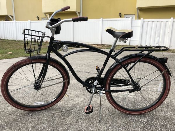 PIANO BLACK hot new color! 26/" Huffy Nel Lusso Men/'s Cruiser Bike