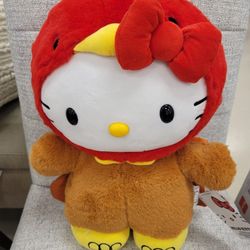 Hello Kitty 18” Harvest Greeter Thanksgiving Turkey New 2024