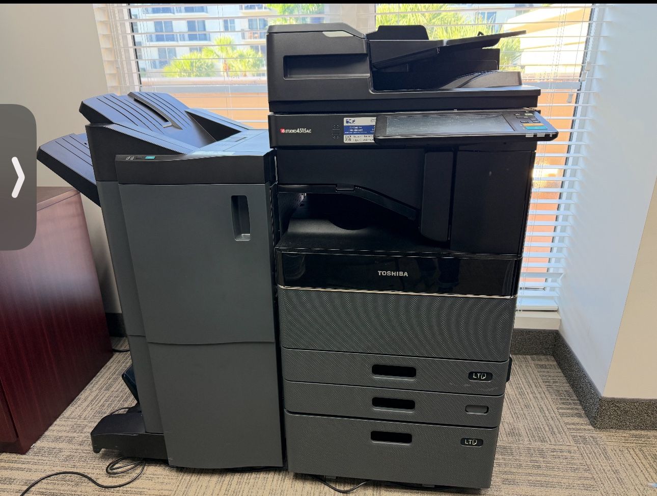Toshiba e-STUDIO 4515AC Color MFP – $3,400 (Pickup Only)