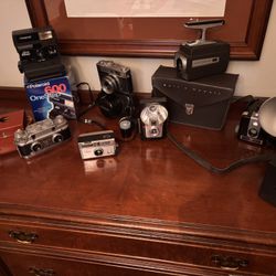 9 Vintage Cameras For Sale!
