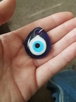 Evil eye pendant