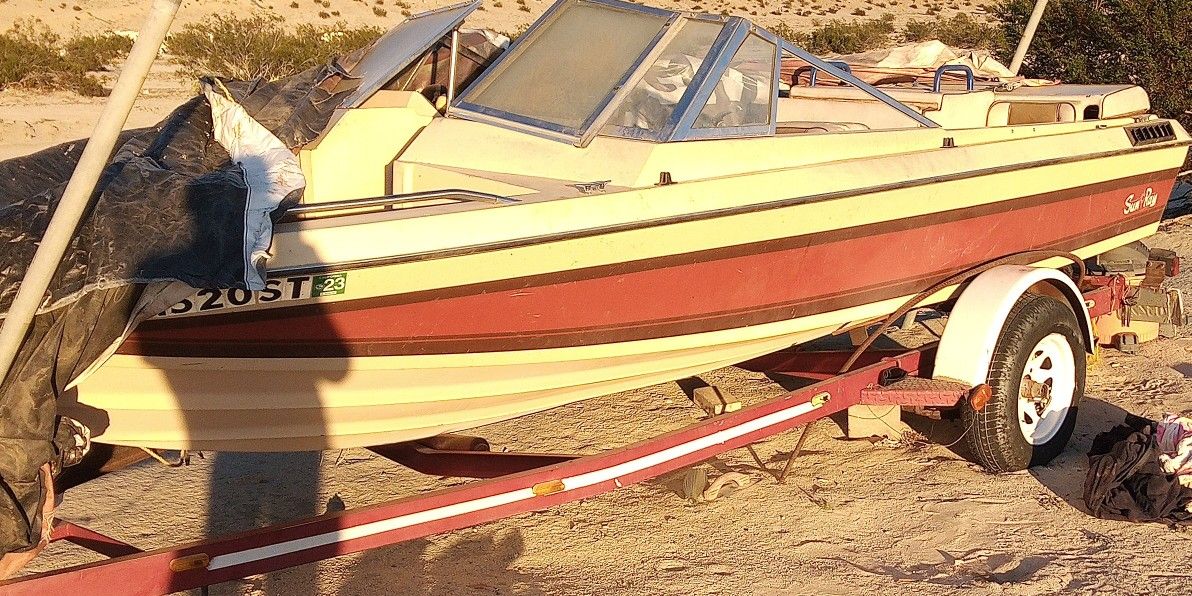 Sun Ray Fishing Boat