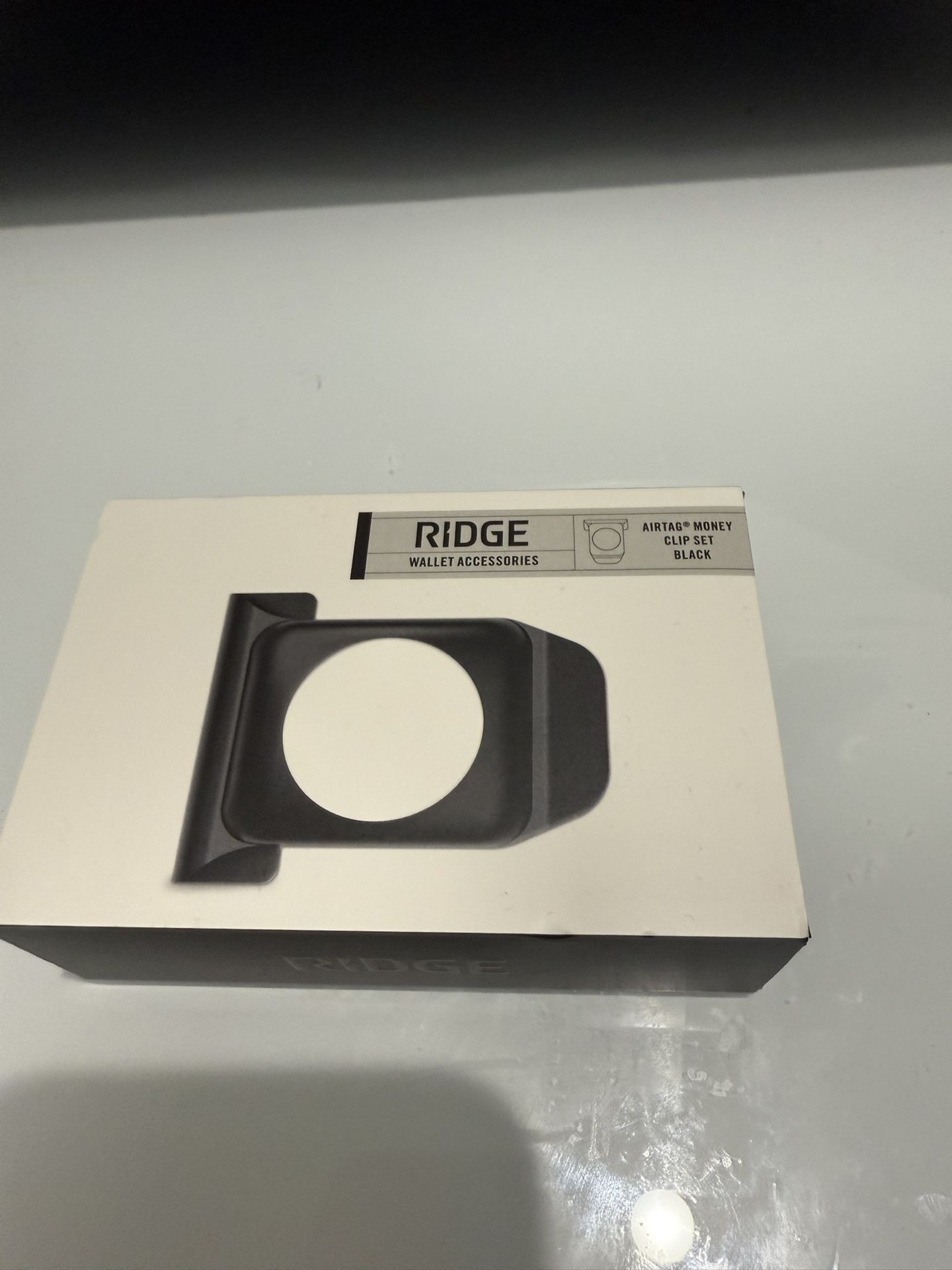 Ridge Wallet AirTag Money Clip Set (black) New!