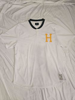 HUF Henley Jersey White