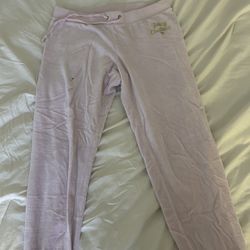 Light Pink Juicy Couture Jogger Sweatpants