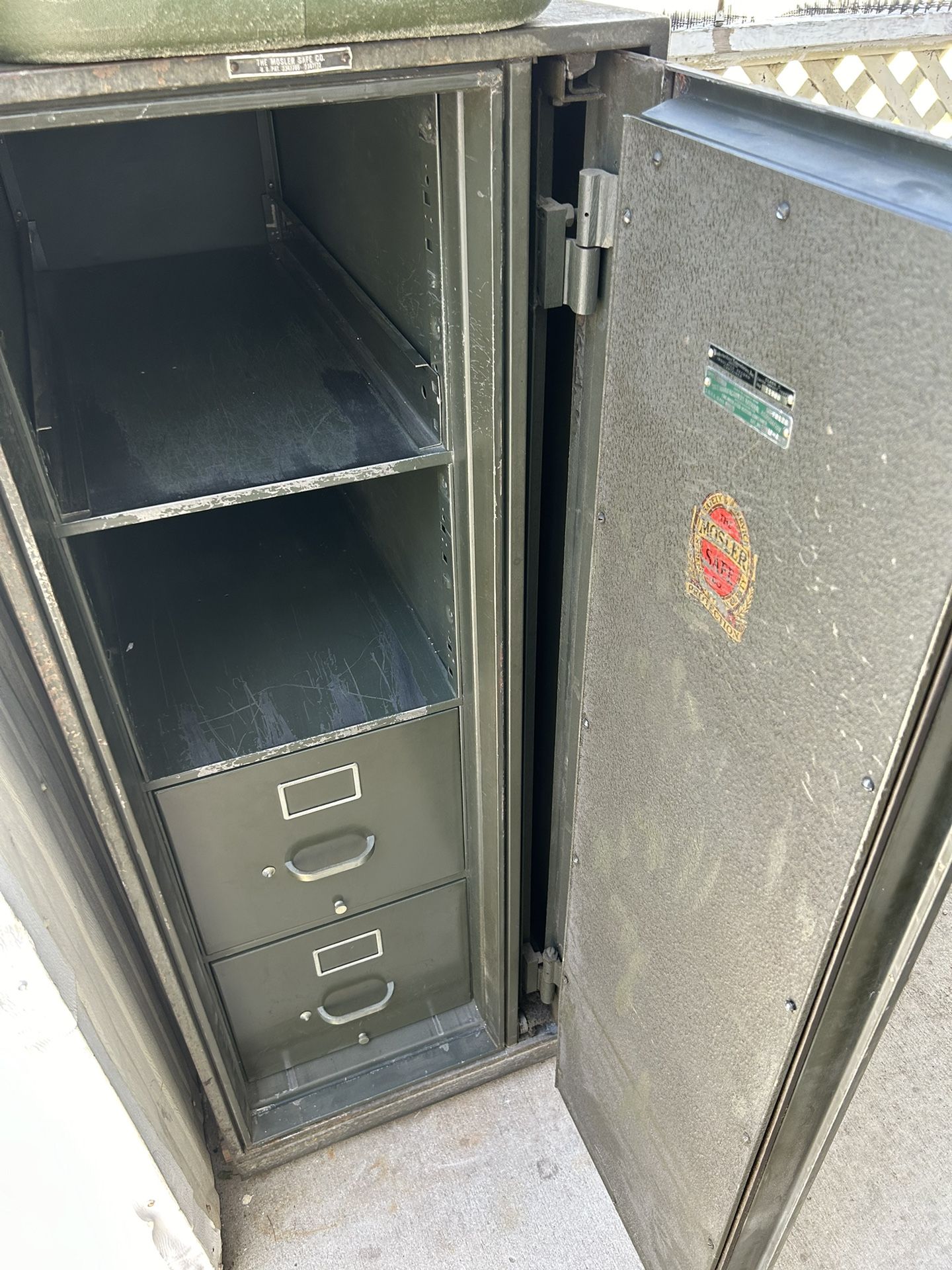 Mosler File Cabinet Safe