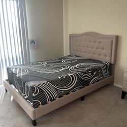 Bed Frame And Mattress Queen Size Memory Foam
