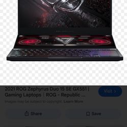 Asus ROG Zephyrus Duo 15.6 Gaming Laptop 