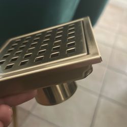 Gold Shower Drain 