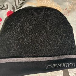Men's Black/Grey Beanie