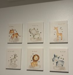 $35 OBO 6 Frames For Children Room