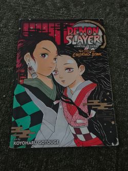 Look at description Demon Slayer Coloring Book - $3