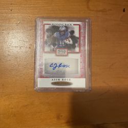 Asim Rose Signed Card