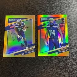 DK Metcalf Gold Holo