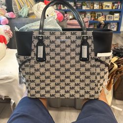 Mk Purse Black/ Grey
