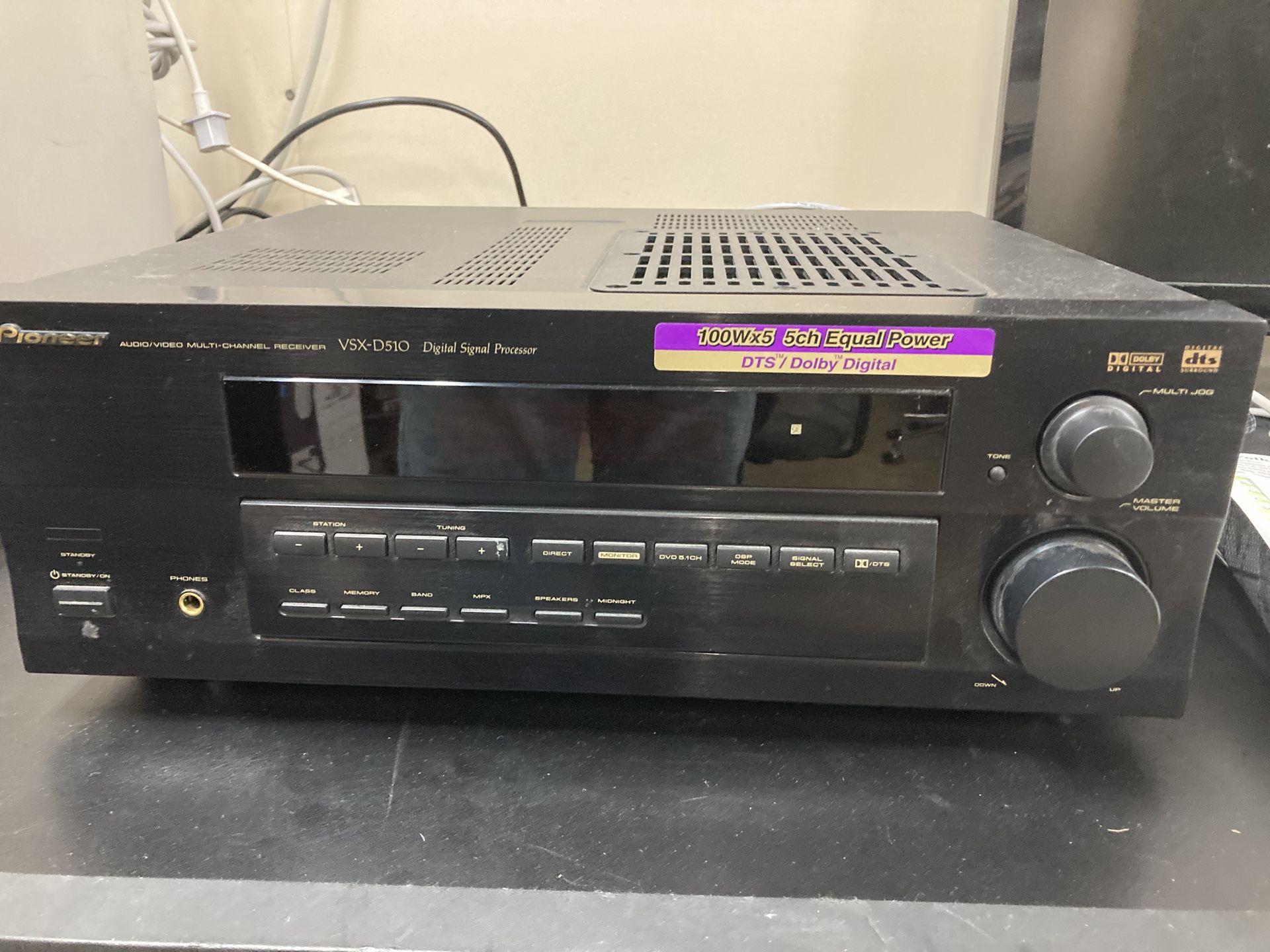 Pioneer VSX-D510 Multi-channel Receiver