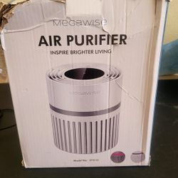 Office Air Purifier with 3-in-1 Filter Desktop Air Cleaner for Smoke,Dust,Pollen